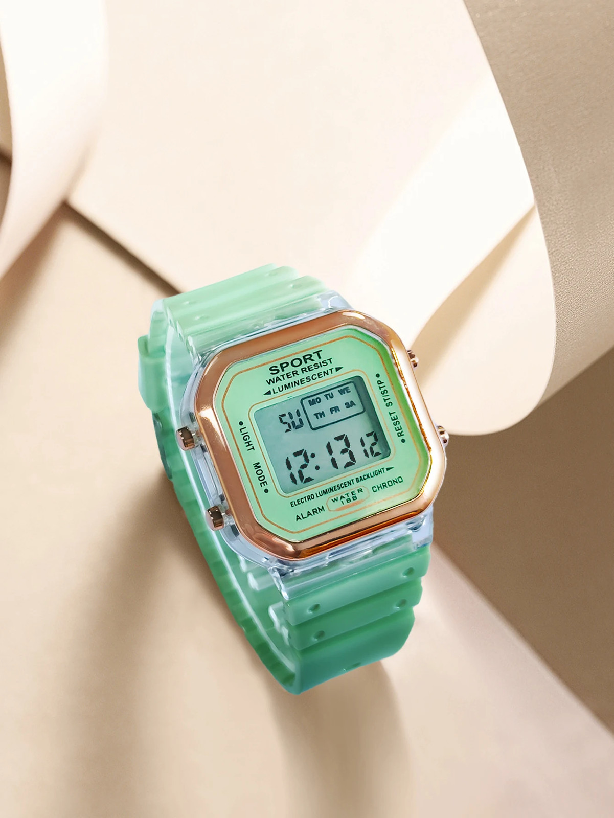 New Children’s LED Digital Watch Student Multi functional Outdoor Sports