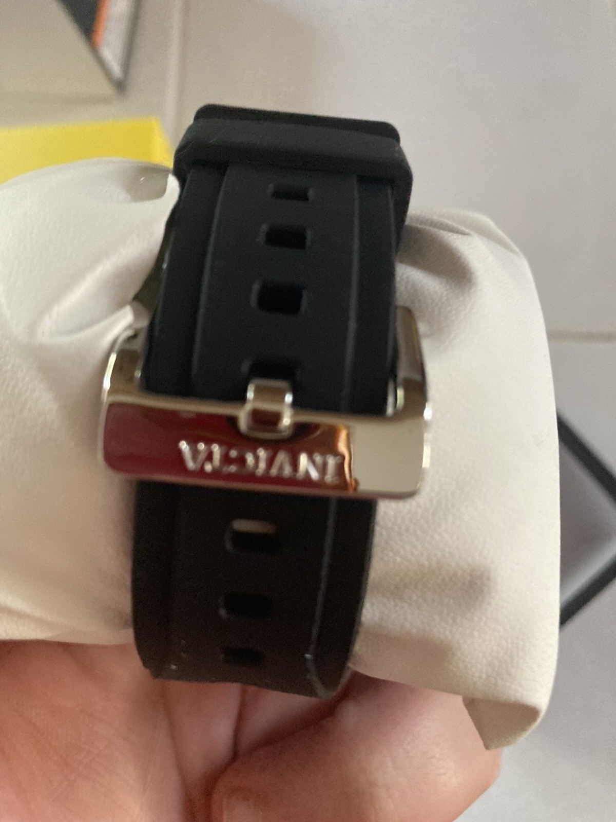 Brand New Invicta Men’s Watch, All Black With Rubber Band, Never Worn