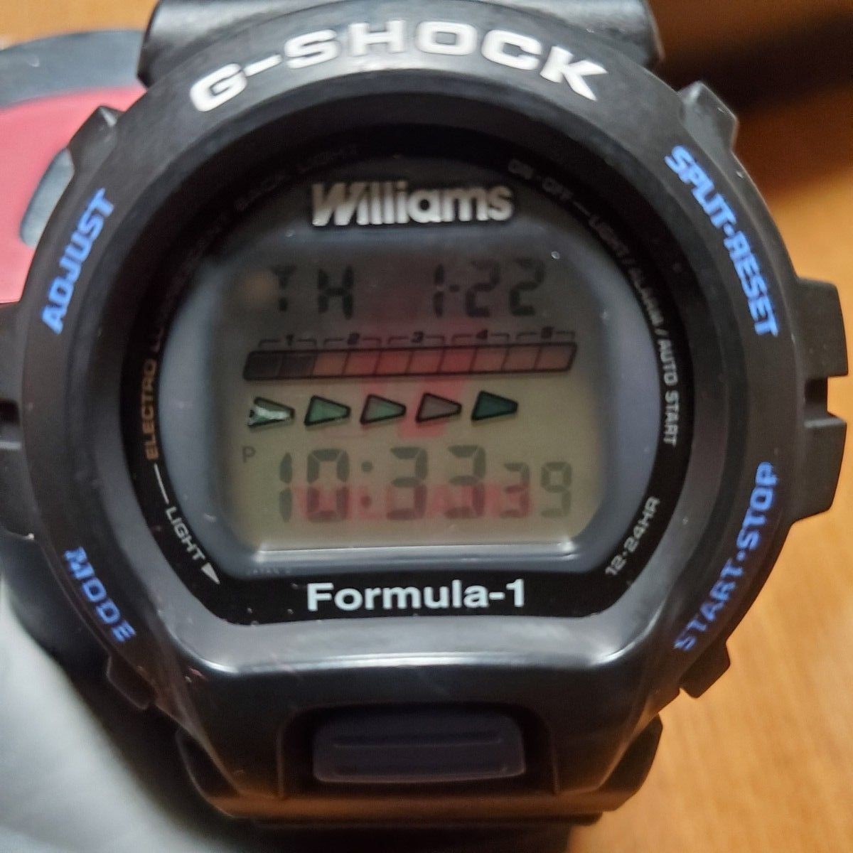 Vintage Dead CASIO G SHOCK DW 6600B ‘Williams F1 Team’ Limited Edition Digital W