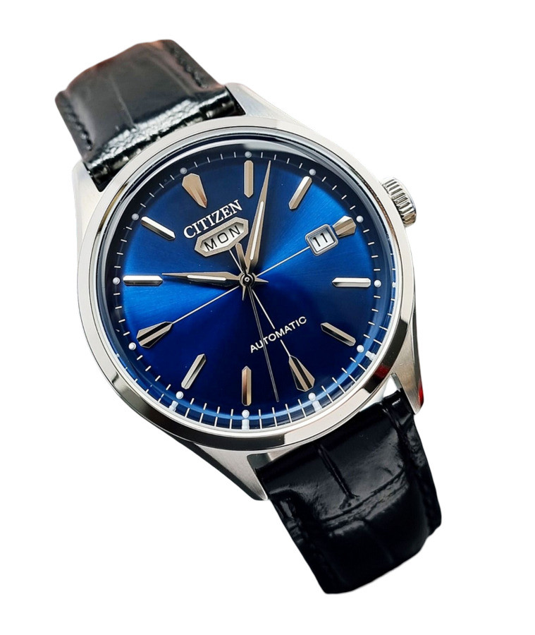 Citizen NH8390-20L Automatic Blue Dial Day Date Men’s Watch