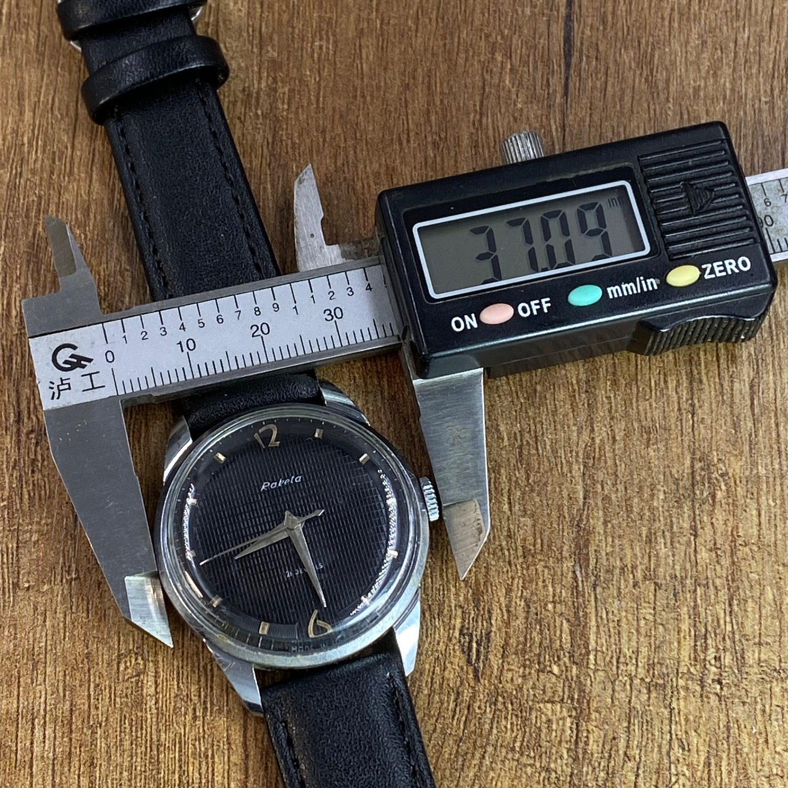 Raketa Baltika mechanical 21j vintage Soviet Era mens wristwatch USSR