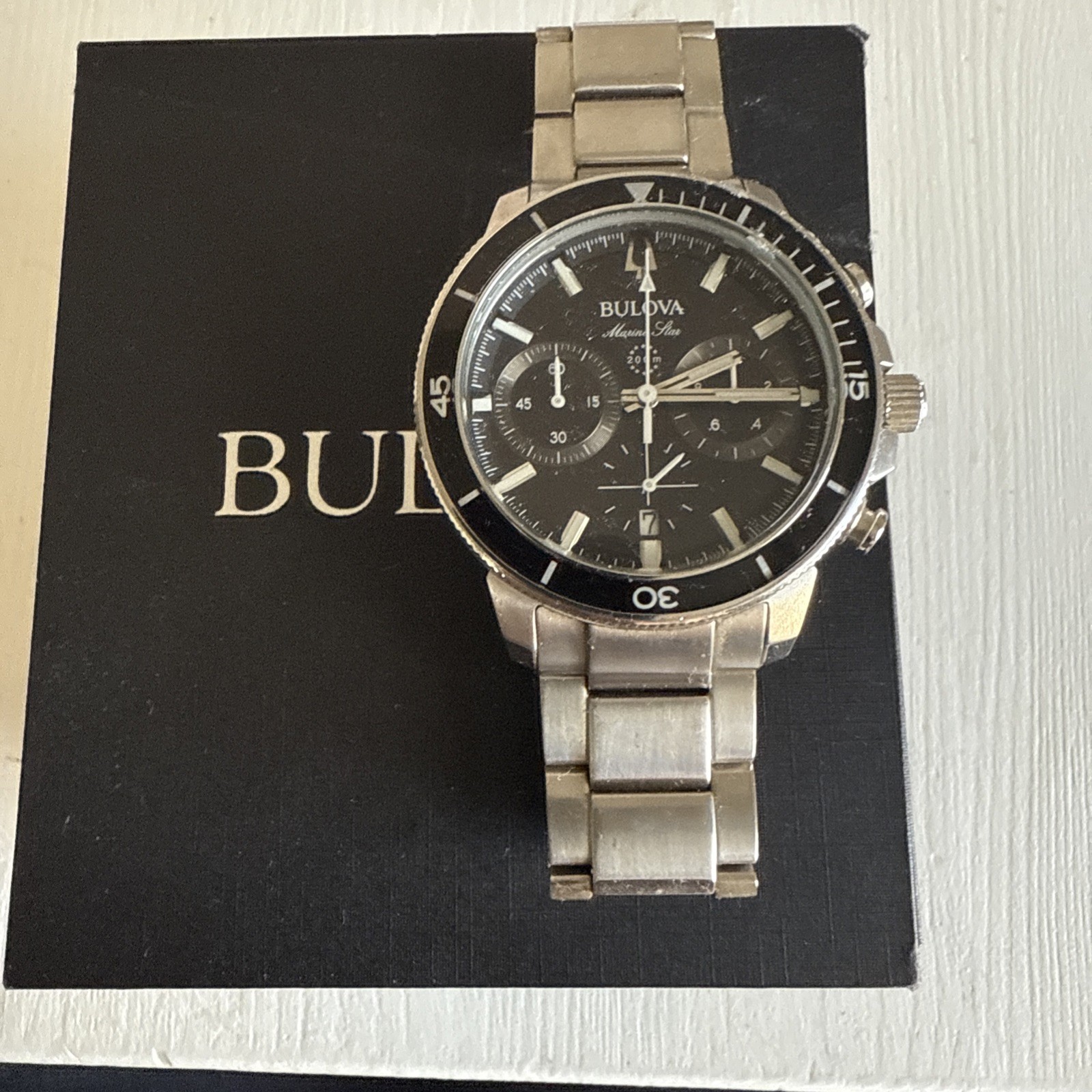 Bulova Mens Watch Marine Star 96b272