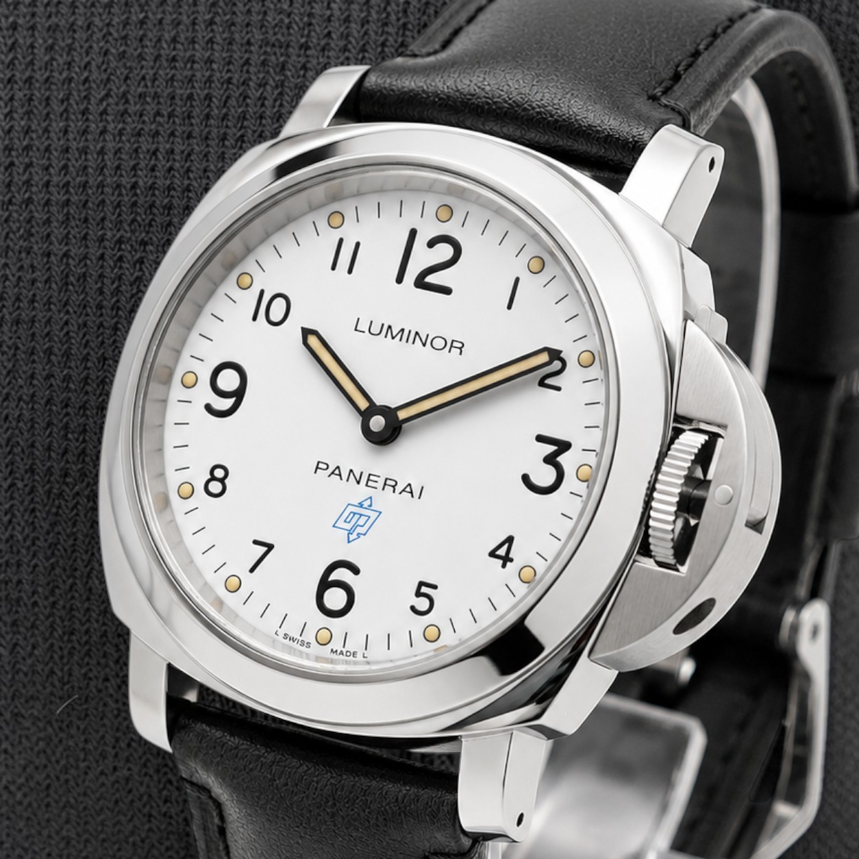 Panerai Luminor PAM00630 White Dial 44mm —Warranty Card, Box, 3 Straps -FULL SET