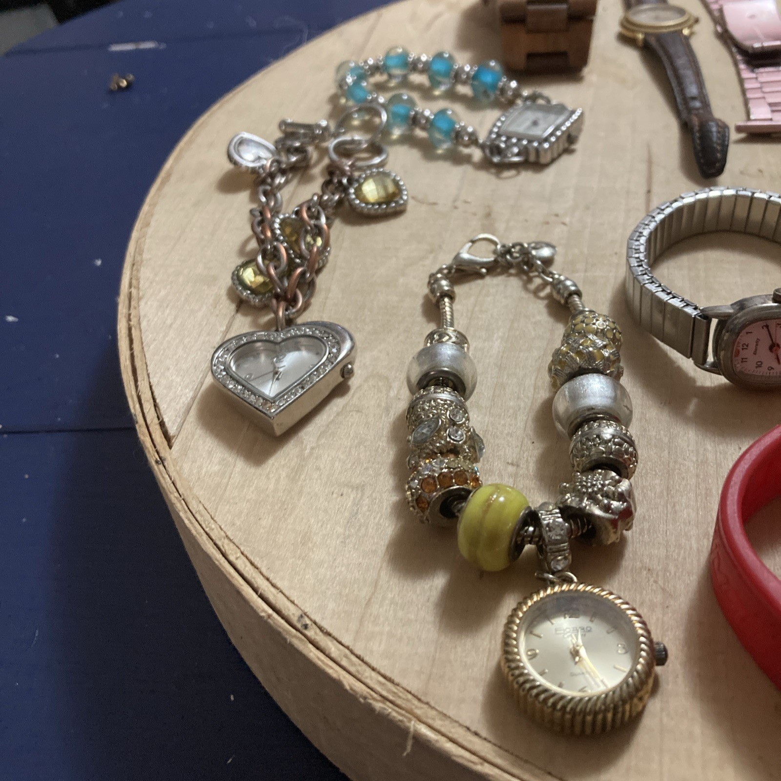 Vintage Watch Lot Untested, Various Brands