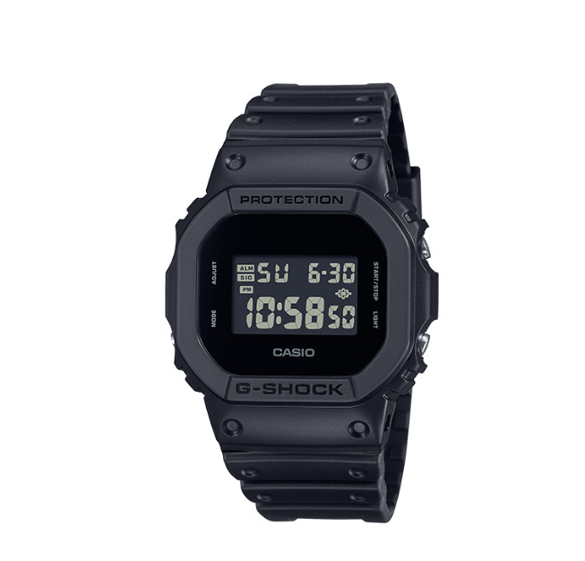 CASIO G-SHOCK DW-5600UBB-1DR All Black Digital Watch Matte Finish New