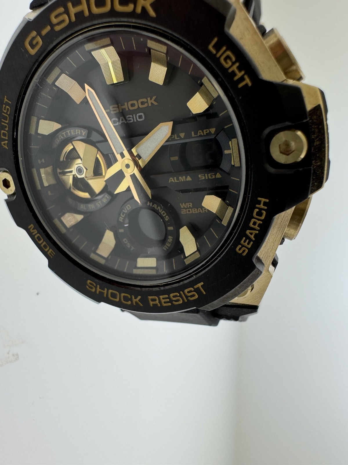 Original Casio G-Shock GSTB 400 GB 1A9 SOLAR POWER BLACK DISPLAY SAMPLE WATCH 4