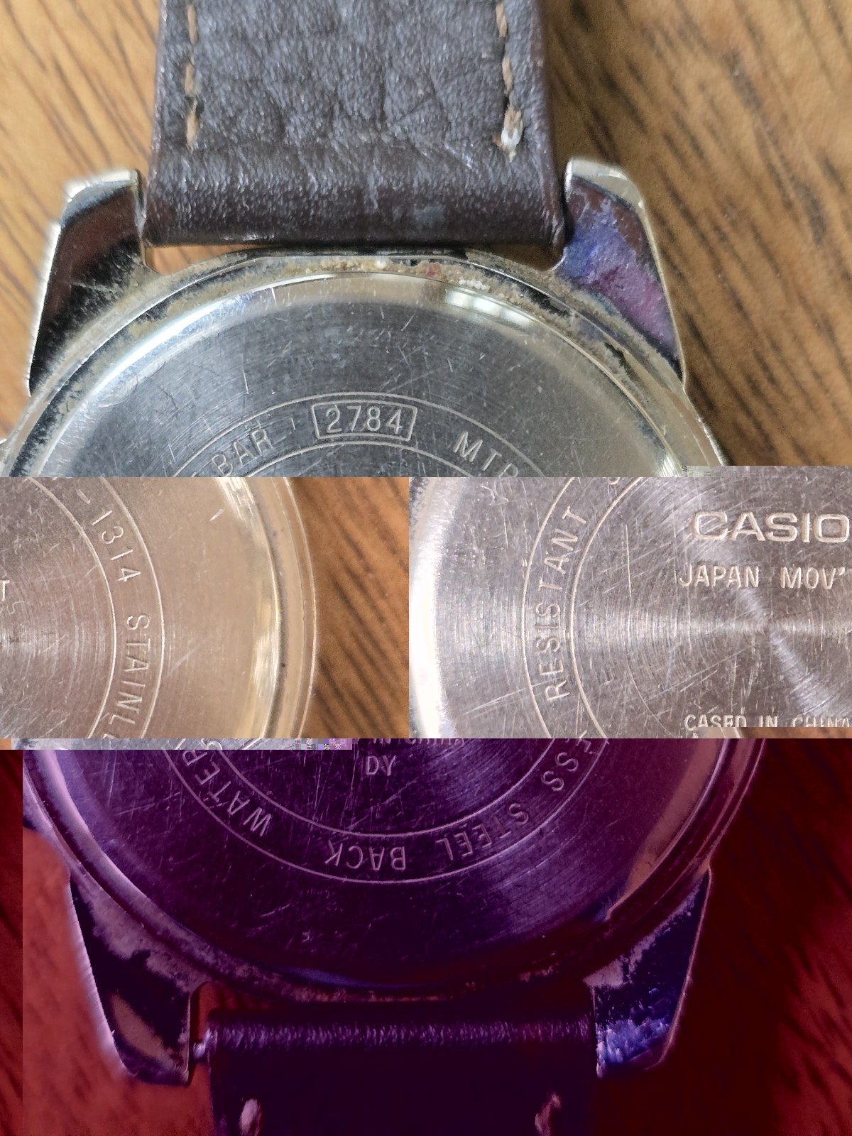 Casio Men’s Classic Quartz Watch Classic Vintage Style Stainless Steel Watch