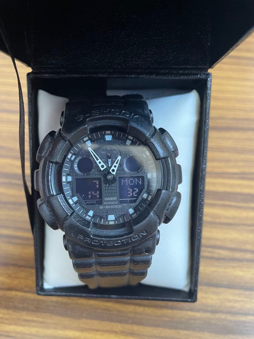 G-SHOCK GA-100CF-1A9JF Digital Watch Warranty
