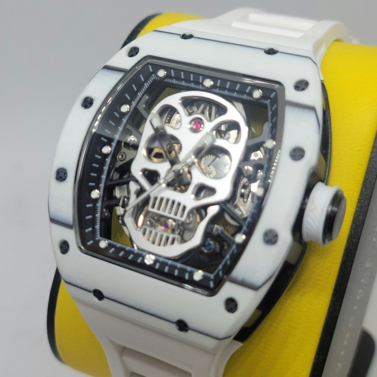 Invicta 49026 S1 Rally Crestpass Automatic White Rubber Watch