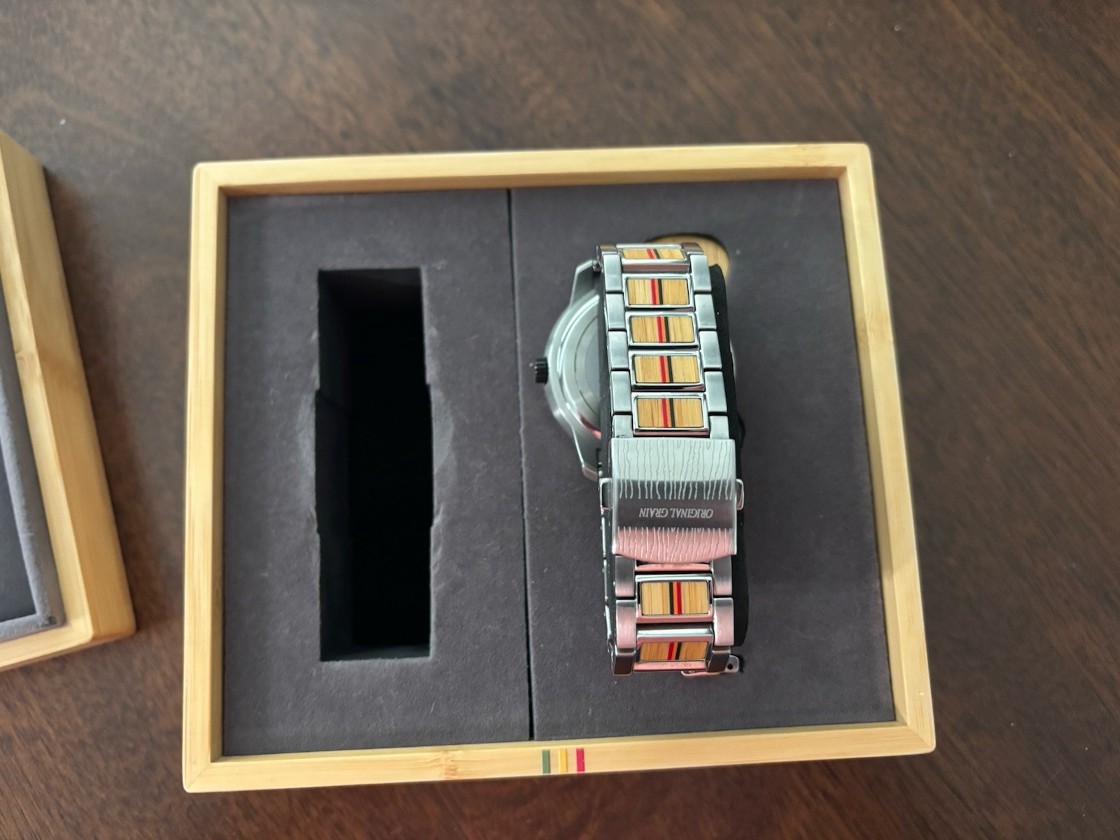 Original Grain «One Love» Ltd. Edition Bob Marley Bamboo 46mm Watch- NIB