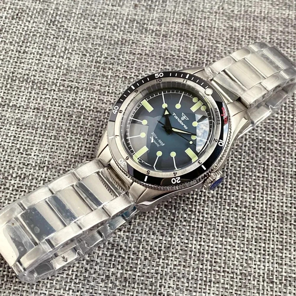 20ATM Diver Tandorio 40mm Retro Sapphire Automatic NH35A Miyota8215 Men Watch