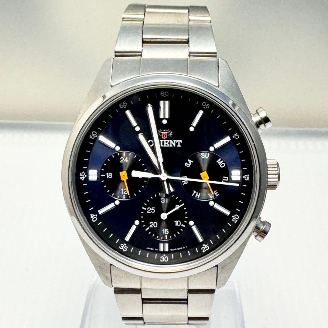 ORIENT Men s Chronograph Black Panda WV0021UZ