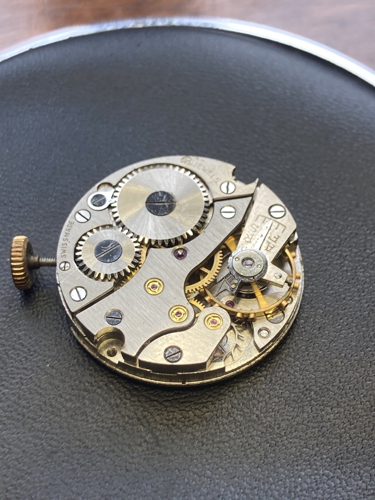 Vintage 1940s O. Maire cal. OM 125 – Rare Swiss Watch Movement – Spares/Repairs