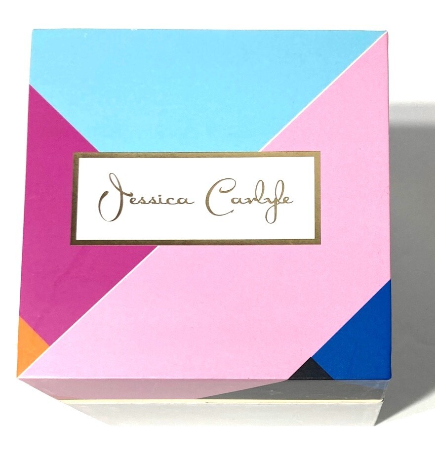 JESSICA CARLYLE LADIES GOLD-TONE HEART «MOM» WATCH WITH BLACK LEATHER STRAP NIB