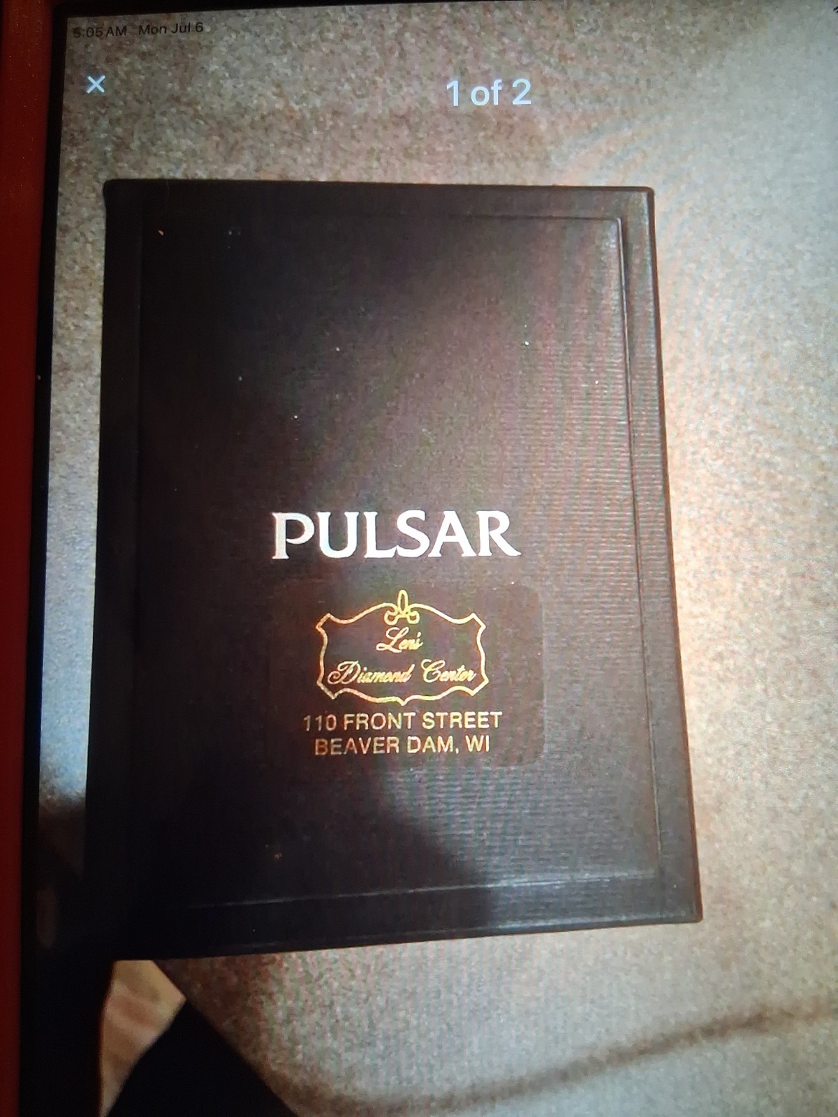 ladies pulsar watch