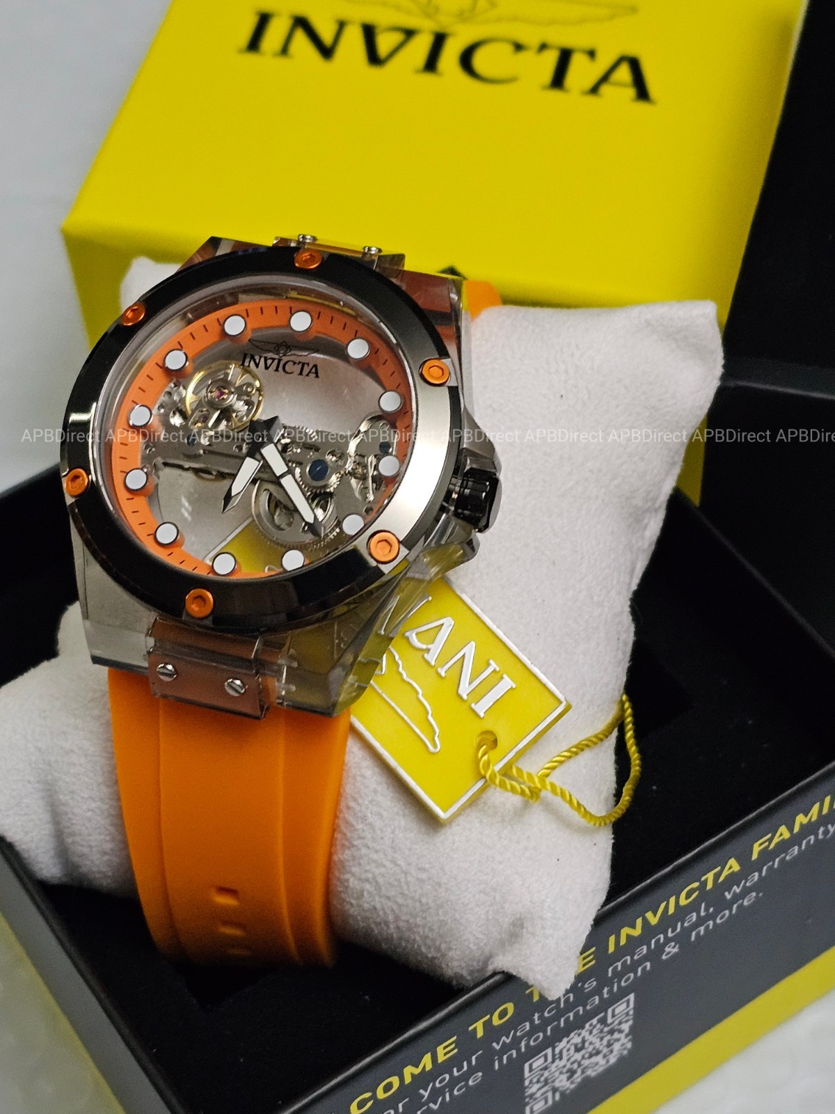 Invicta – Speedway – MECHANICAL – Ghost Bridge MVMNT – Skeleton – mens watch