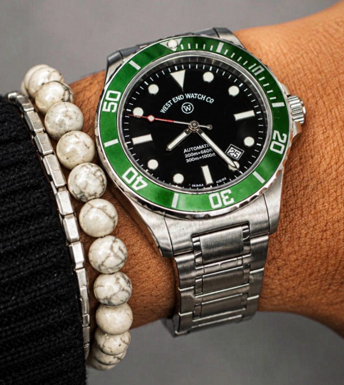 Open Box – West End Watch Co Impermeable Starbucks Style Bezel – Smooth humming