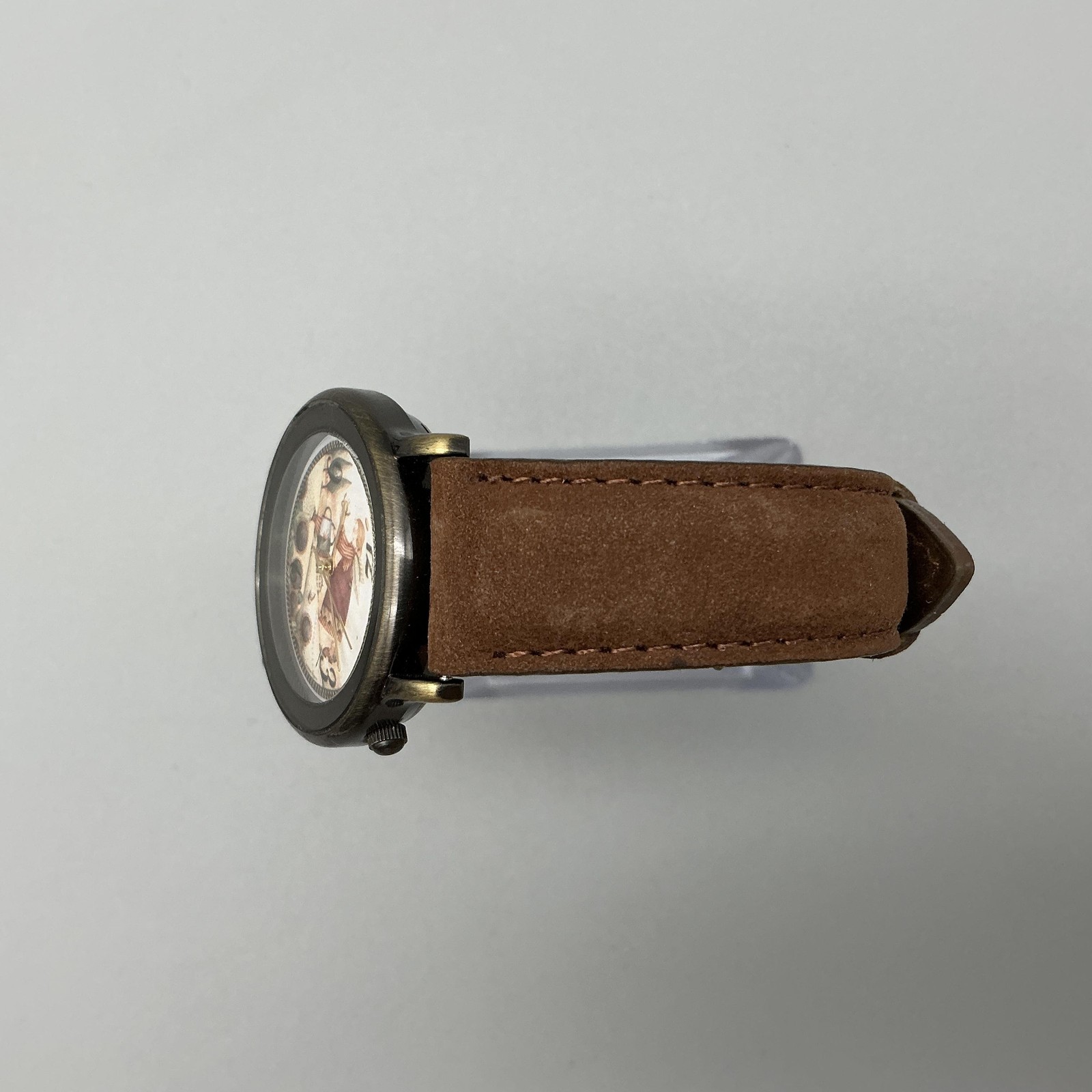 One In A Million Women Watch 44mm Girl With A Water Can Leather New Battery