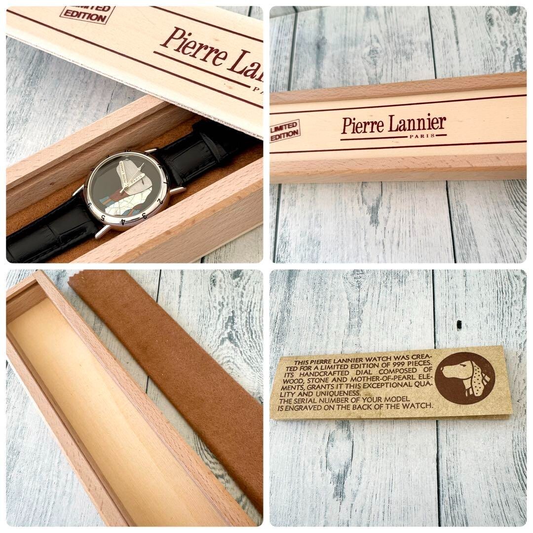 Pierre Lannier Watch Dog Profile Rare Used From Japan Check description