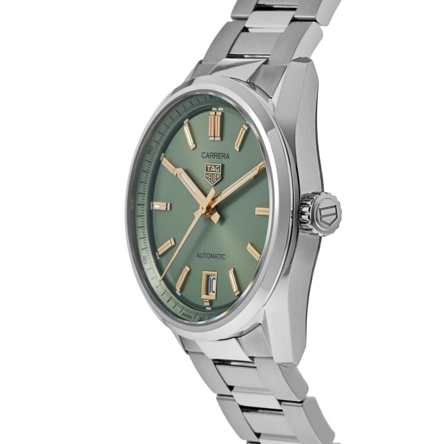 New Tag Heuer Carrera Automatic Green Dial Steel Women’s Watch WBN2312.BA0001