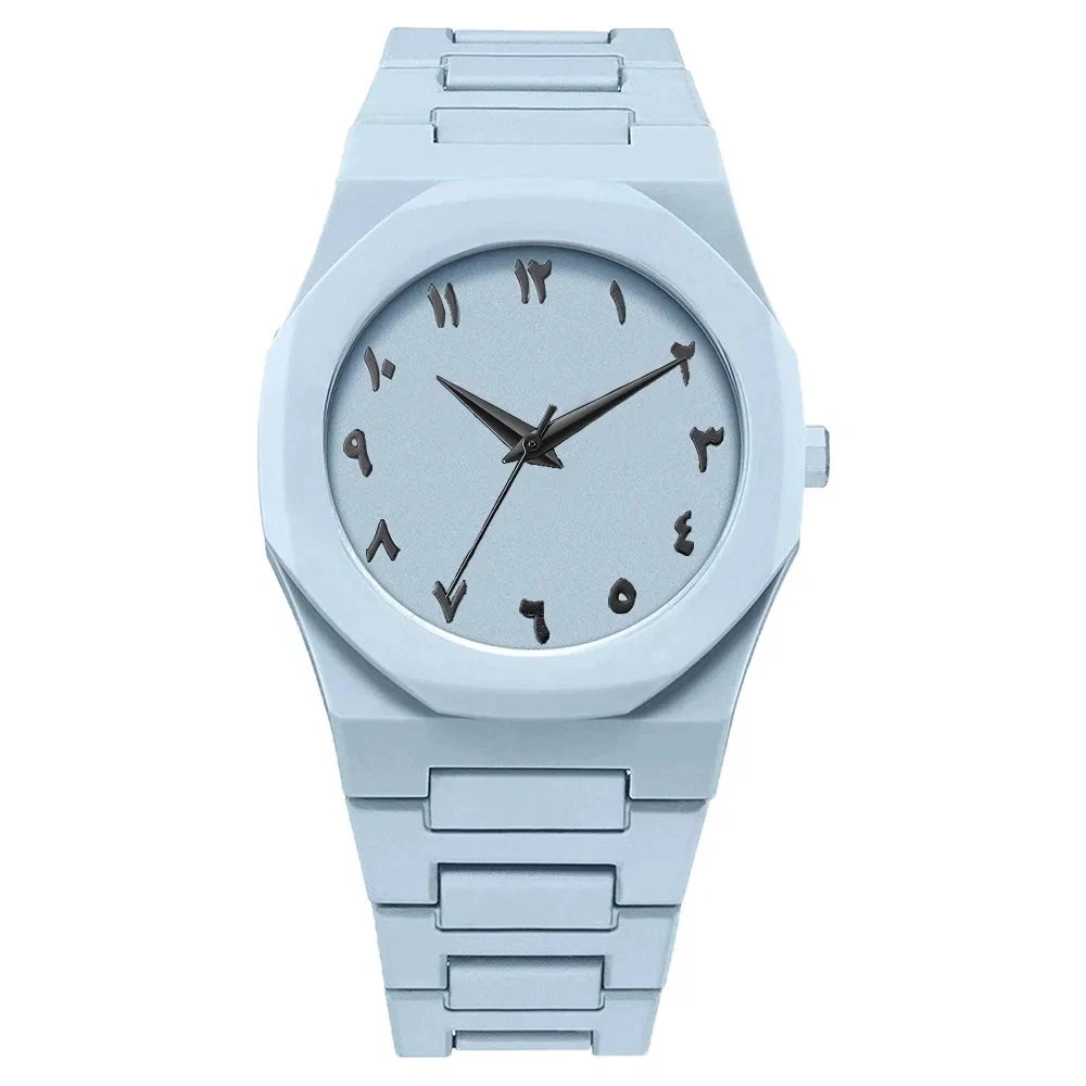 New Fashionable Men’s Watch Simple Black Male Quartz Watches Arabic digital