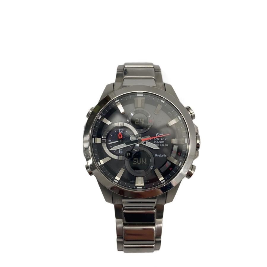 CASIO ECB-500 Case Size 4.5 ×4.5cm Wrist Size 22cm Used Watch #6122