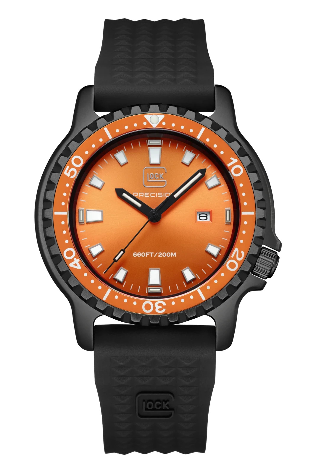 GLOCK WATCH GW-44-4-22 ROTATING BEZEL, SWISS SUPER-LUMINOVA®, TRIGALIGHT®