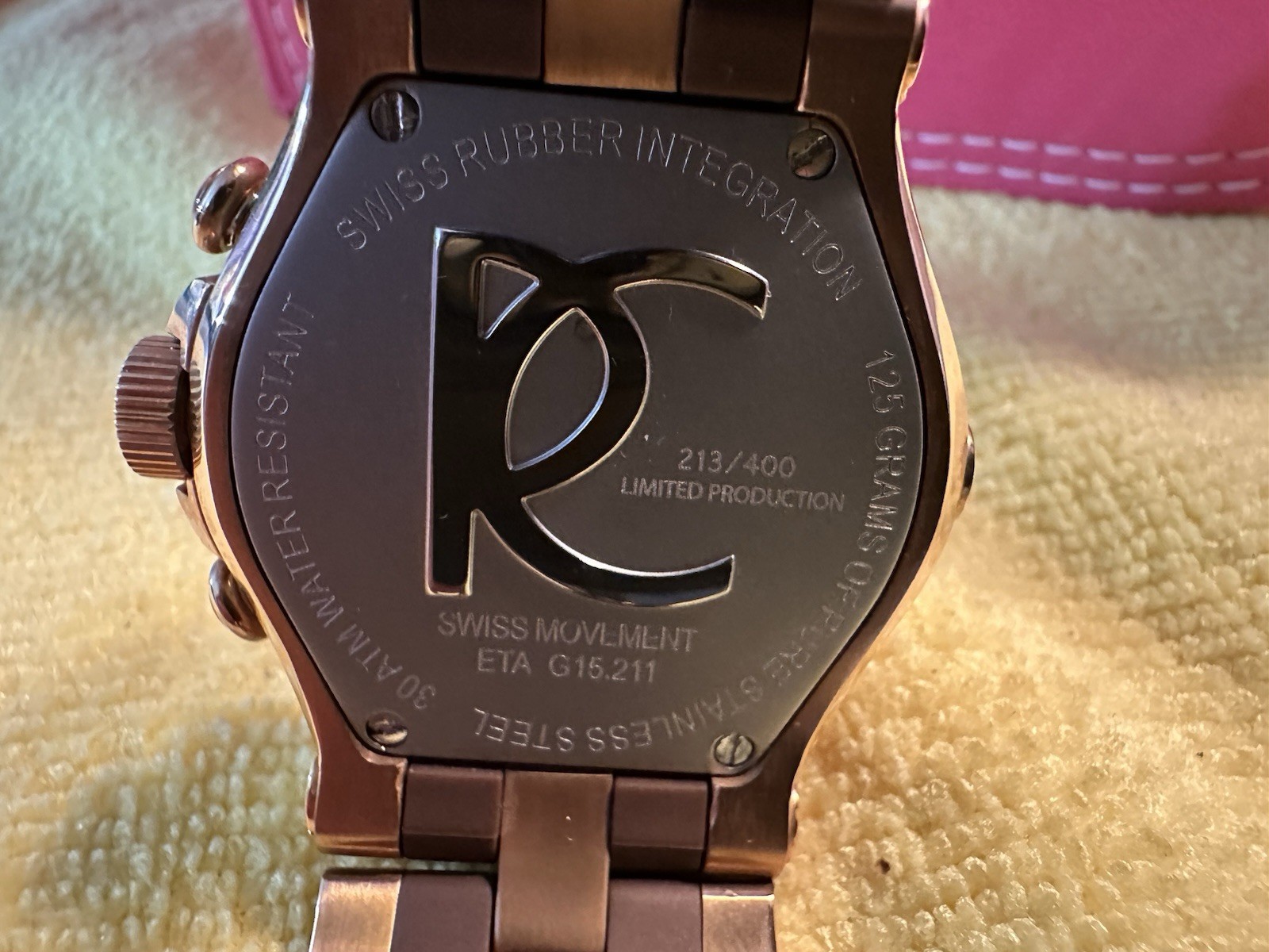 Renato Wilde-Beast “Beauty” Diamond Accented Chronograph Watch (#213/400)
