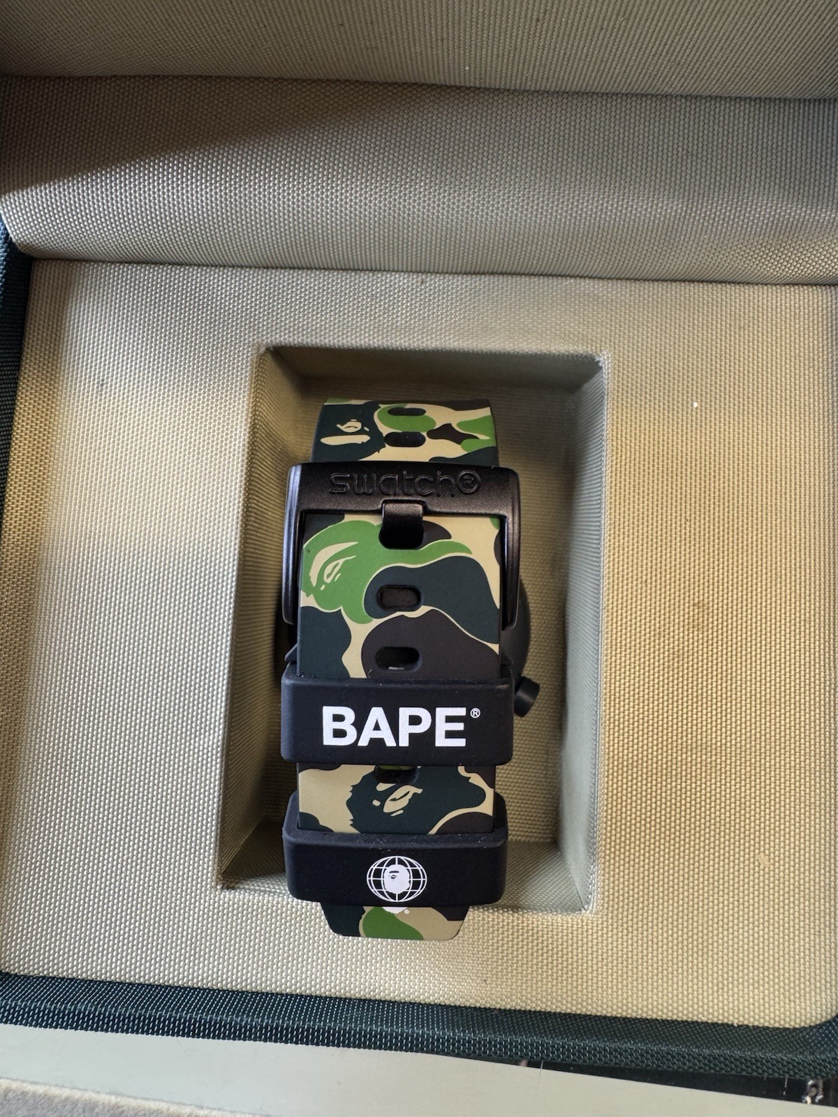 Bape x Swatch World Time Watch 1993