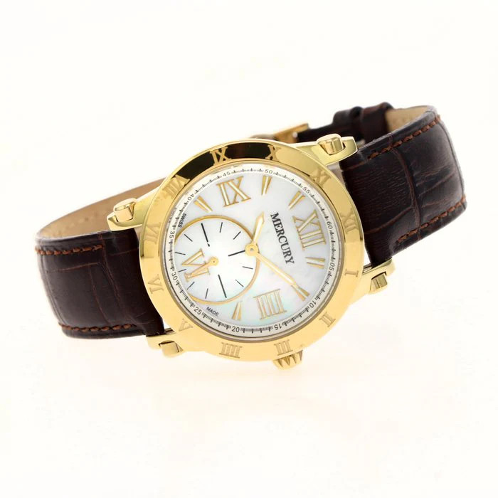 Mercury – Swiss Watch – ME255-GL-7 Swiss Quartz 36 mm ME255 50m (5 ATM, 169 ft)