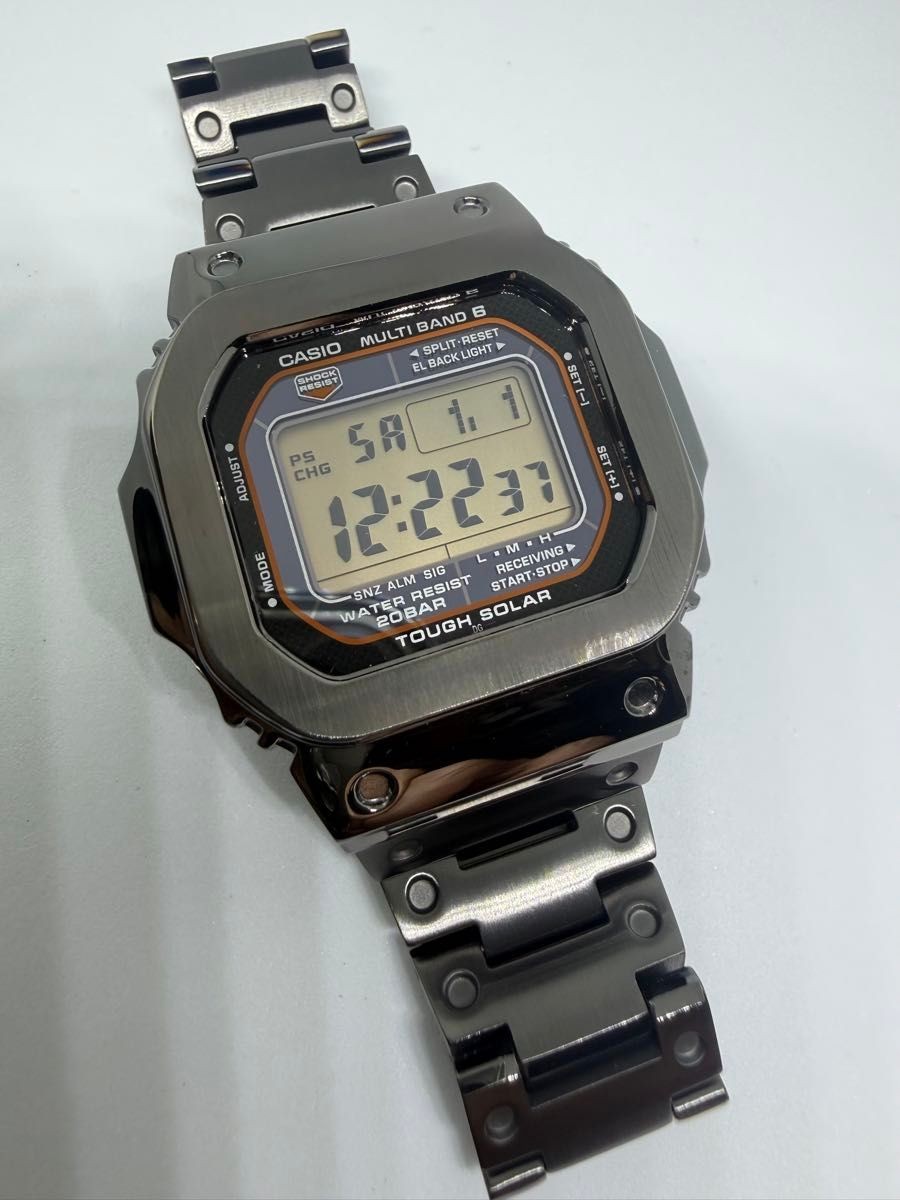 New Exterior Rare Module G-Shock GW M5610R Orange Line CooL Black TOUGH SOLAR