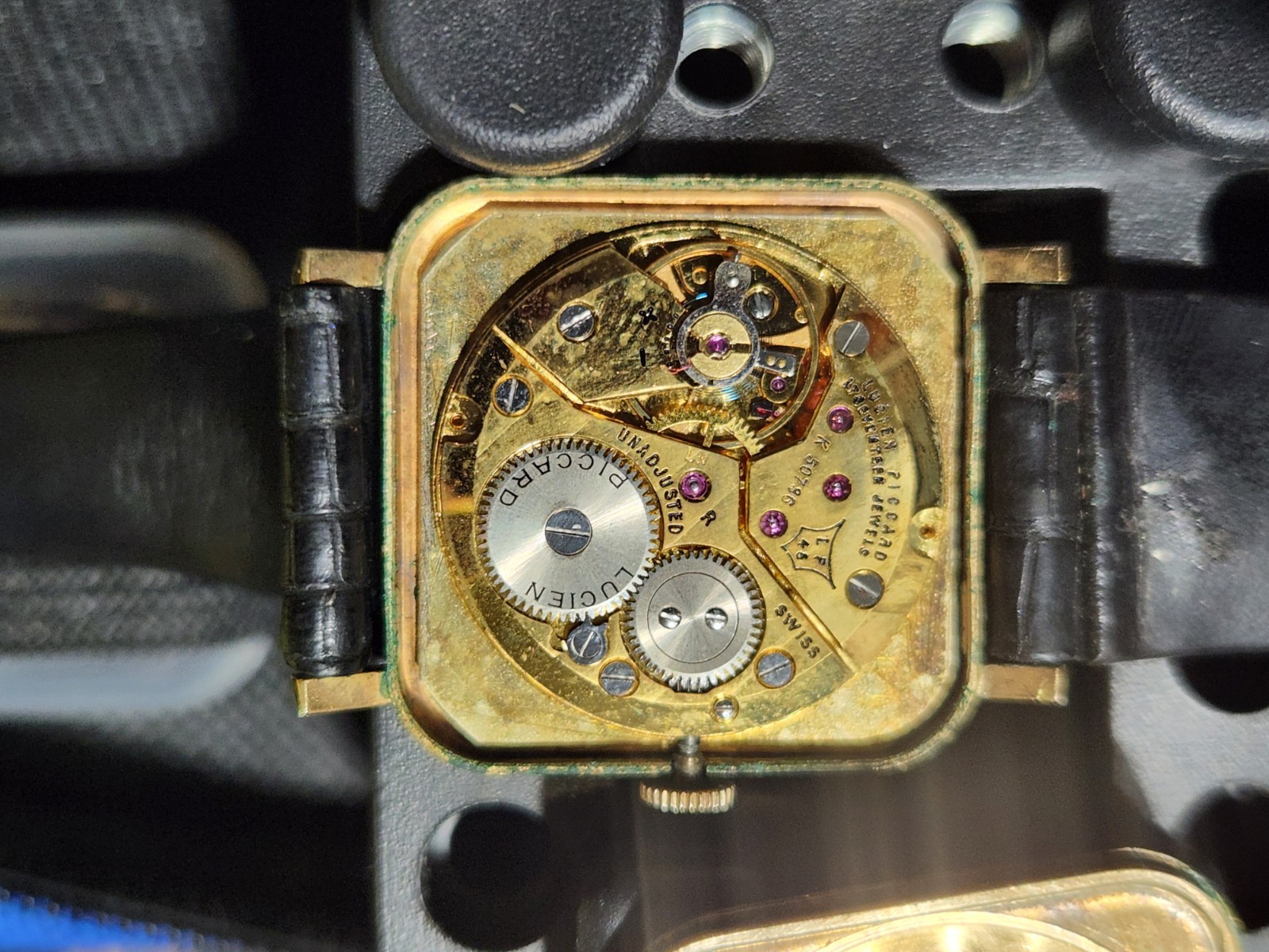 Lucien Piccard LP 48 10K G.P Vintage Watch.