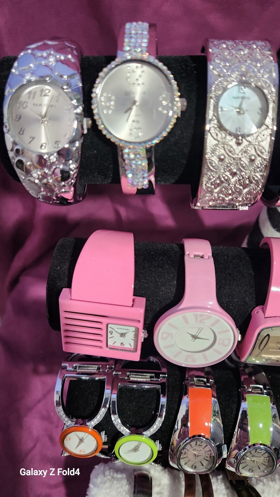 29 Of My Pink And Crazy Colorful Watches Only $1.63 Each Free Shipping