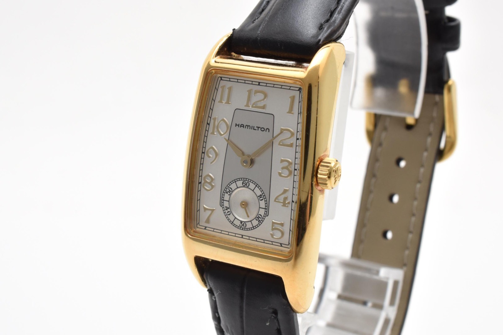 [Near MINT] Hamilton American Classic 6240 Boulton Small Second Qz Ladies Watch