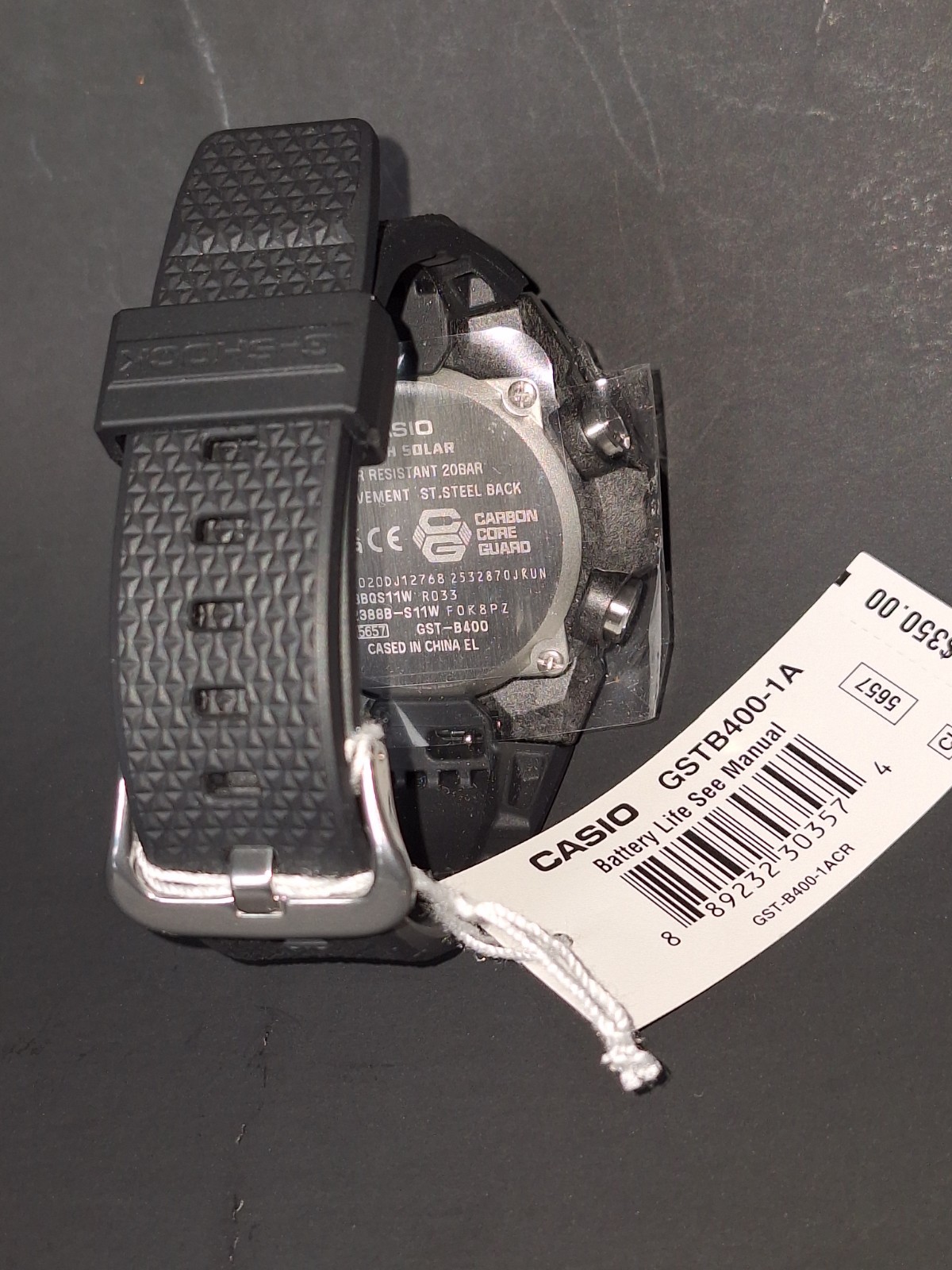 CASIO G-SHOCK G-STEEL GST-B400D-1AJF Men’s Watch Smartphone Link New.