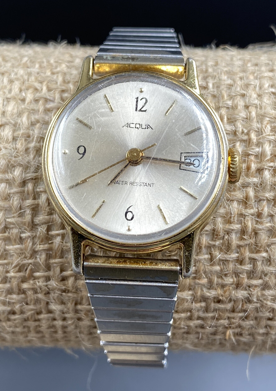 Vintage Acqua Timex Date Watch Water Resistant Mechanical 76 Philippines