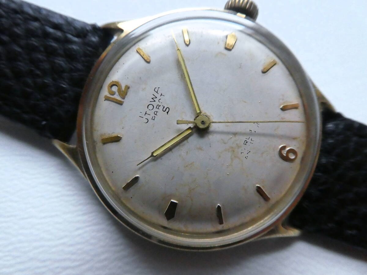 STOWA PARAT 1950 Vintage German Hand-Wind Watch Rare Working Antique
