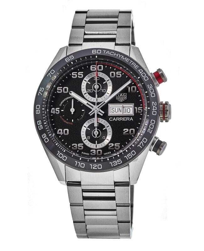 New Tag Heuer Carrera Chronograph Day-Date Black Men’s Watch CBN2A1AA.BA0643