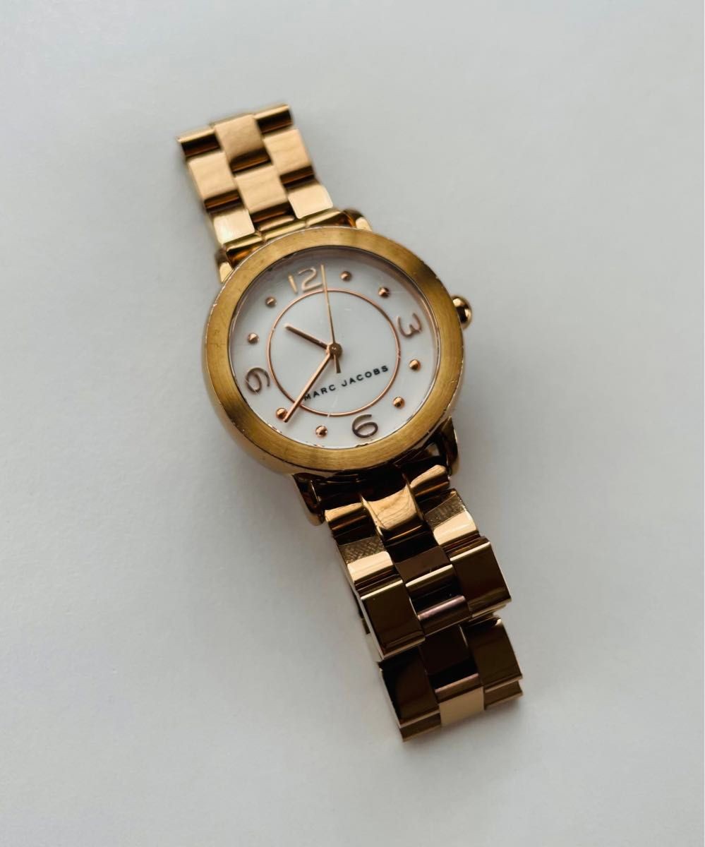 New battery Marc Jacobs Riley Gold x White