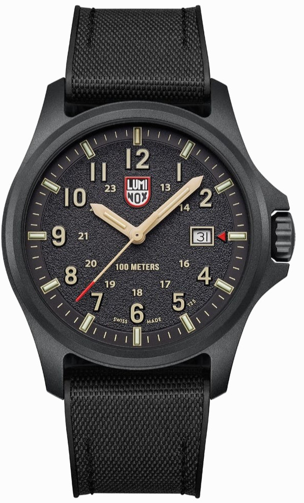 Luminox Atacama Field 43mm Watch Swiss Quartz Sapphire Black 2-Strap XL.1970.SET