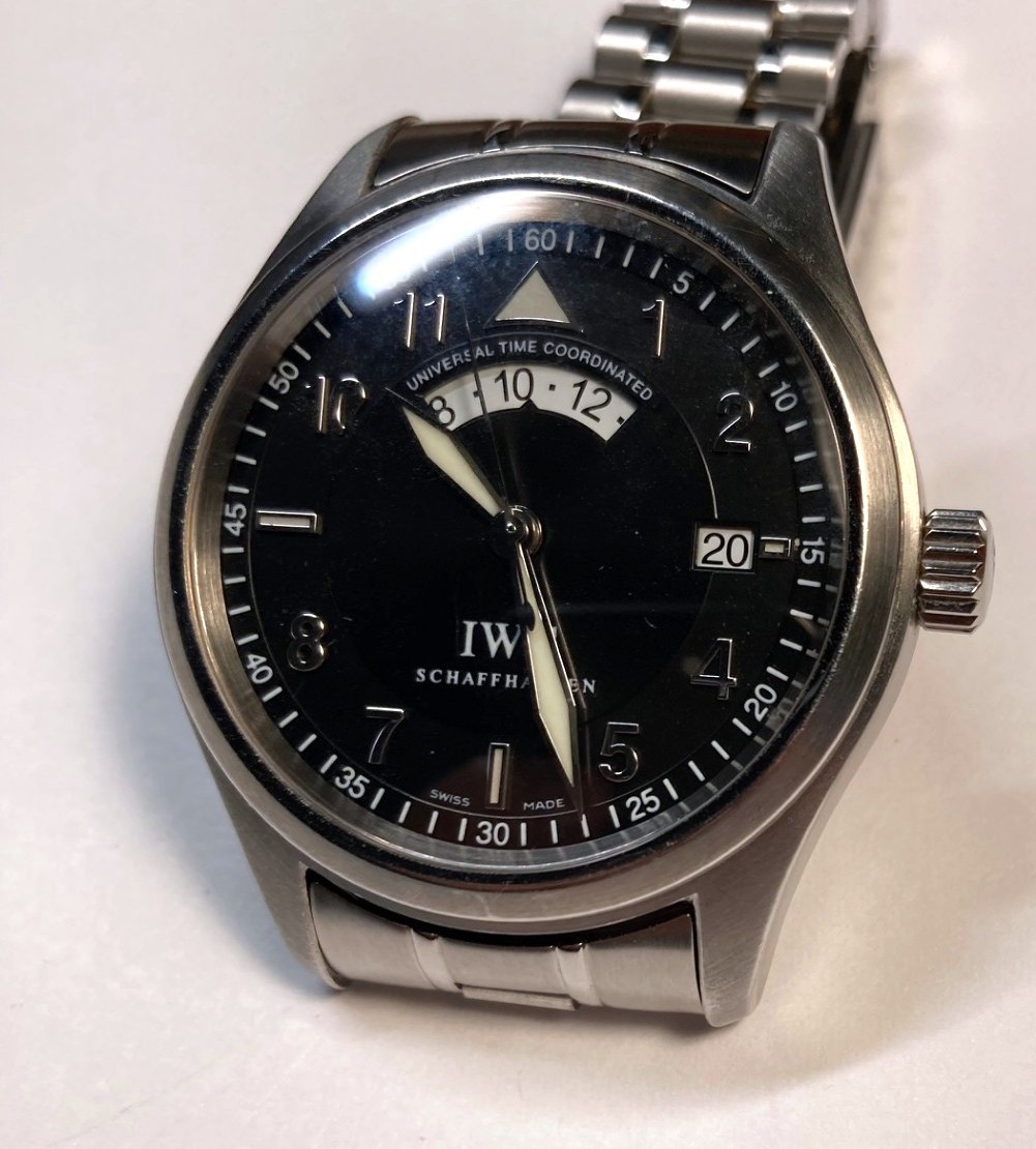 IWC UTC PILOT DUAL TIME 39 MM FULLY SERVICED BY IWC RUNNING WELL