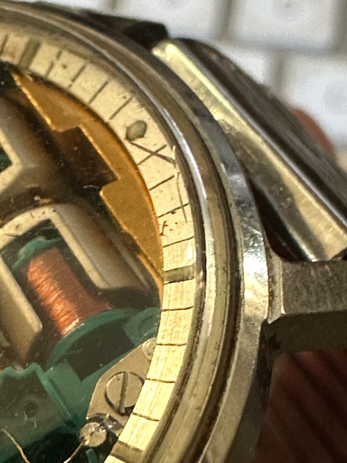 1970 Bulova Accutron Spaceview #2528 Tuning Fork 214 Men’s Watch Original