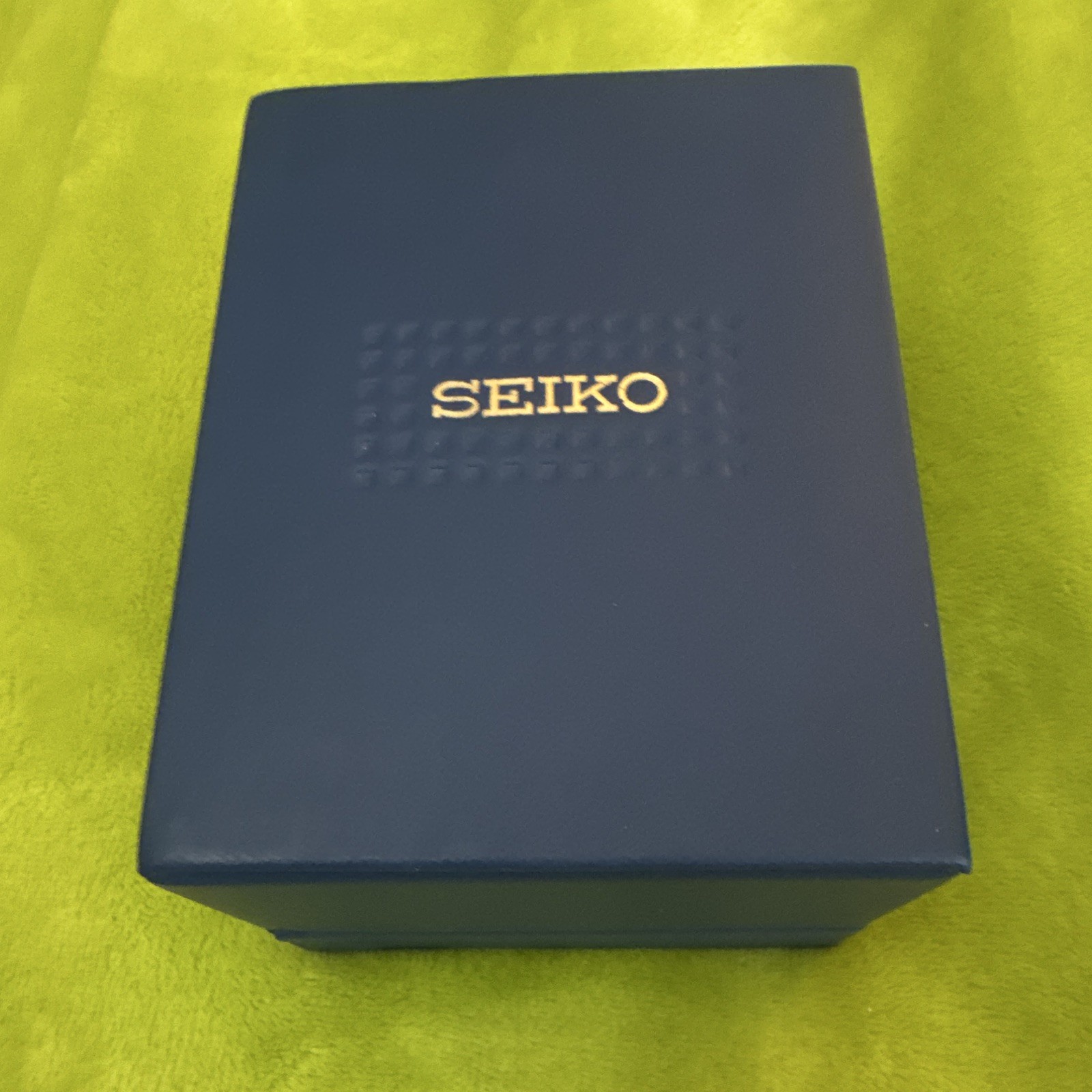 Seiko Premier Men’s Quartz Watch Black Dial Day/Date Silver Steel Bracelet