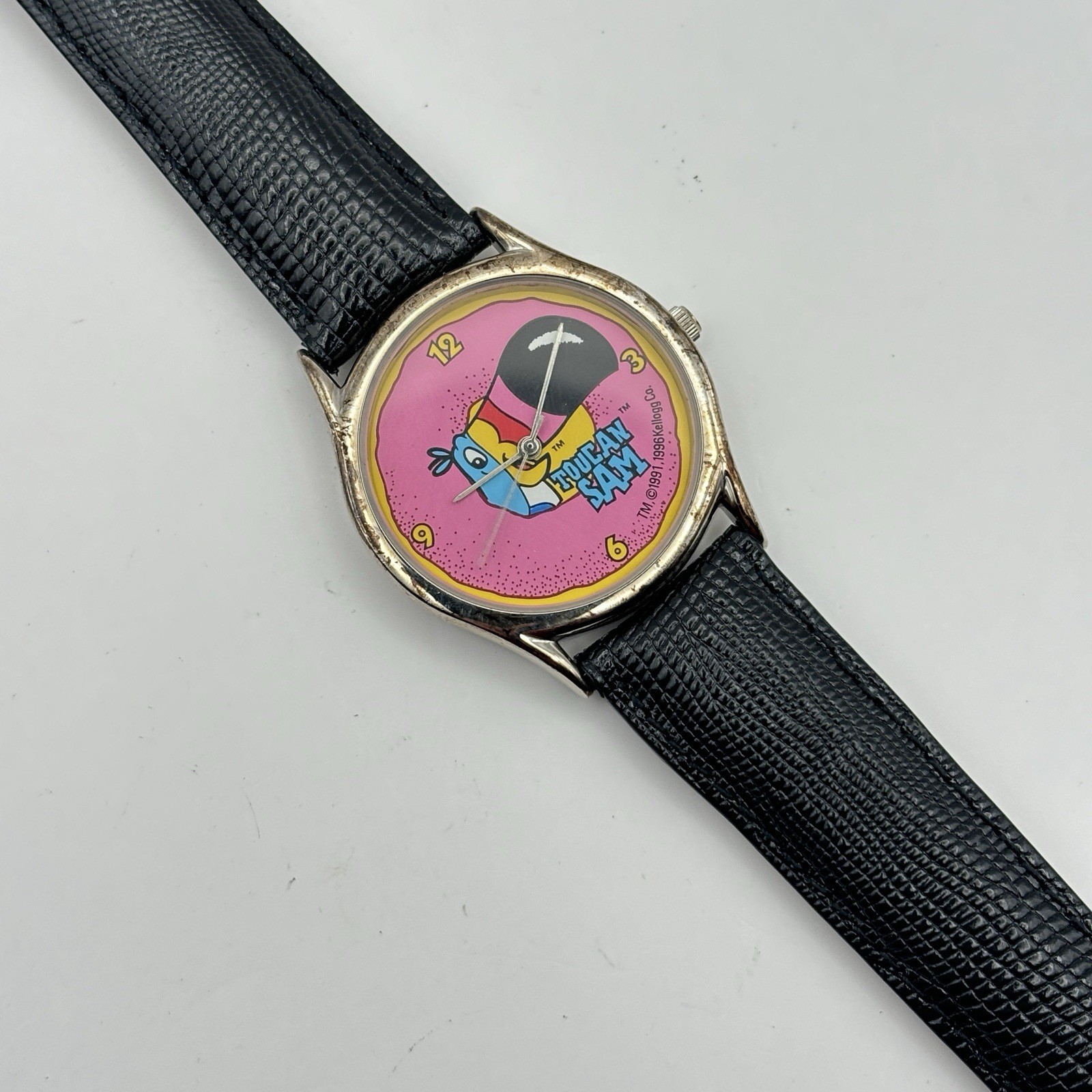 Vintage Kellogs Toucan Sam Fruit Loops Analog Men’s Watch 33mm #2.33