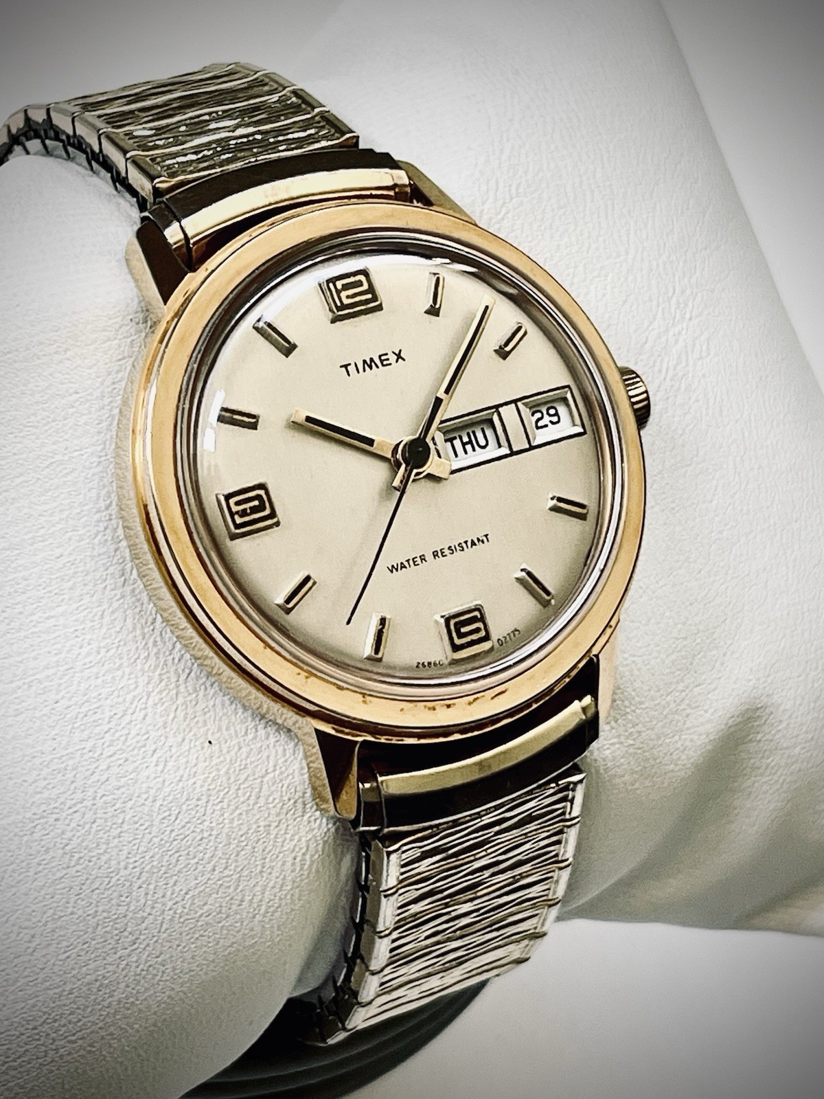 Vintage Timex Marlin Day Date Watch – Men’s 26860 02775 – Runs!