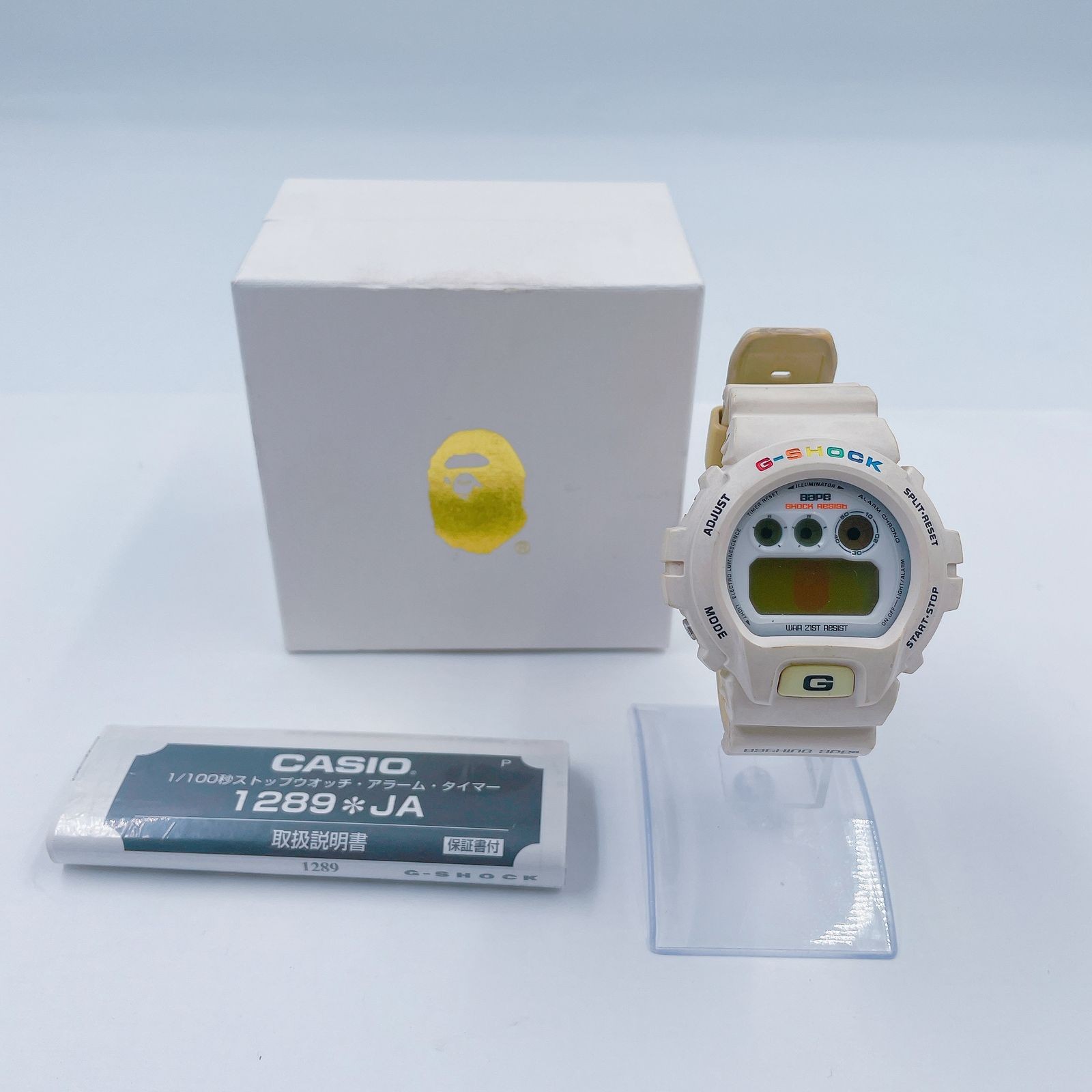 Casio Collaboration A BATHING APE (BAPE) DW 6900 (Base Model) G SHOCK 1289 1631