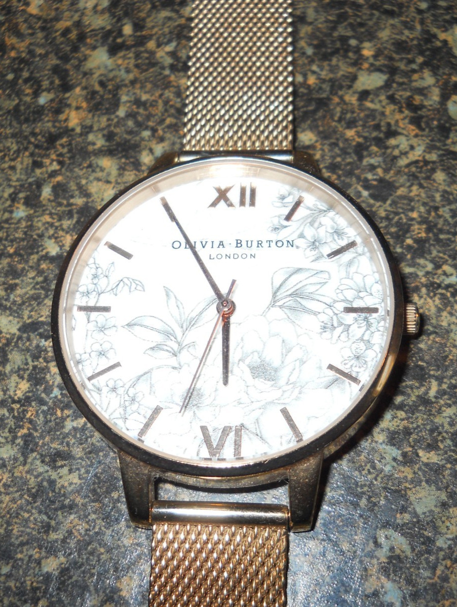 Olivia Burton London Stainless Steel Band Women’s Watch