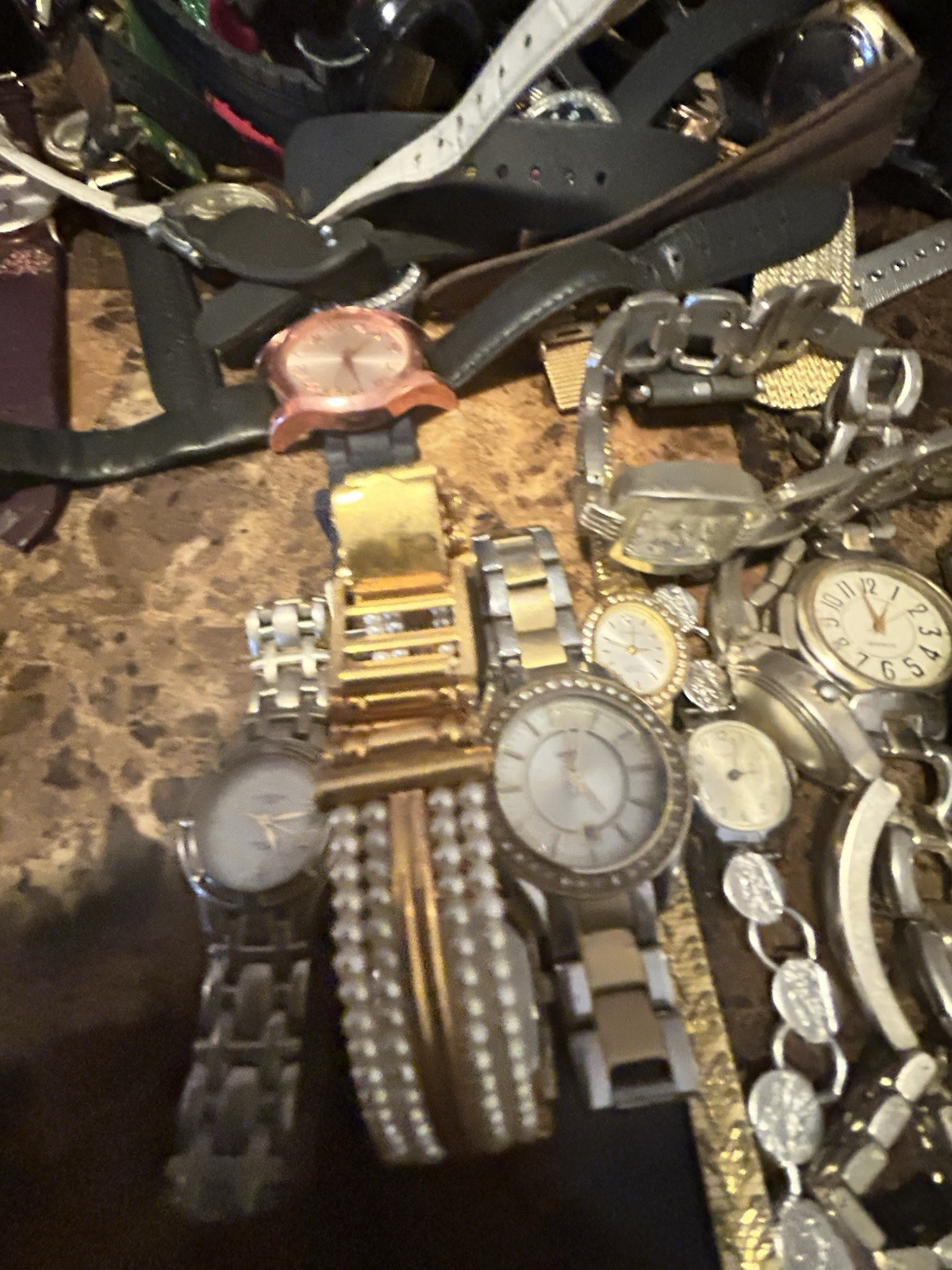 Men and Women Watch Lot of 65. Various Brands. Metal and Plastic Untested As Is