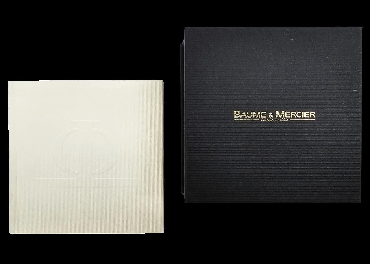 BAUME & MERCIER Riviera 36mm 18K Gold On Steel Watch MOA06660 – STORE DISPLAY