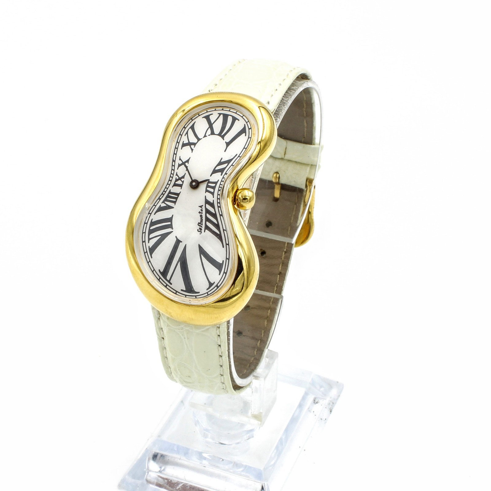 Exaequo Dali Softwatch 92006 White 27mm Case 5.75-7.5″ Wristwatch #WB5235-1